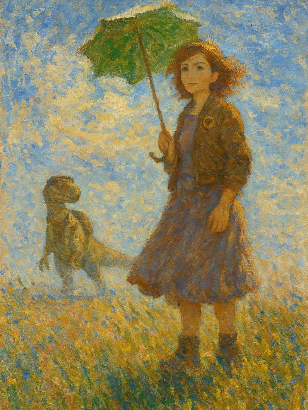 Hans plush companion